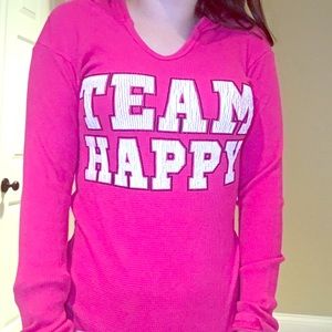 Team Happy Pink Sweater